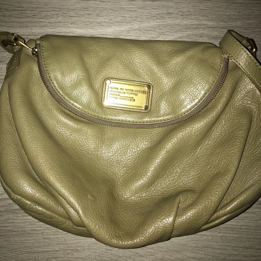 Marc Jacobs Natasha Crossbody Bag Olive Green